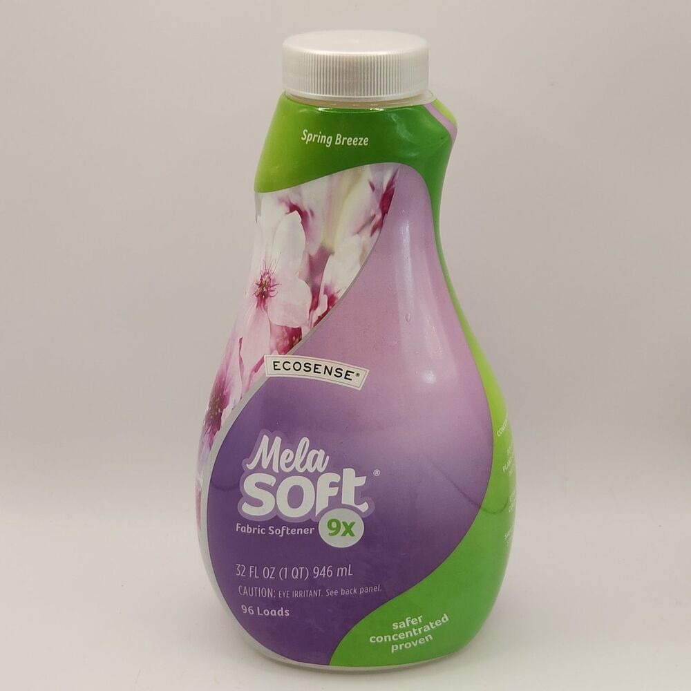 Melaleuca's Spring Breeze Scent MelaSoft 9X Liquid Fabric Softner 32 oz